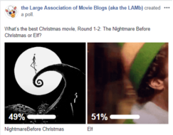 LAMBracket: Best Christmas Movie Round 1-2 Results