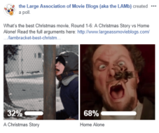 LAMBracket: Best Christmas Movie Round 1-6 Results