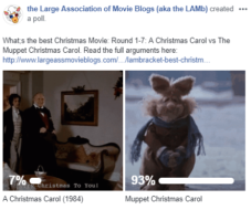 LAMBracket: Best Christmas Movie Round 1-7 Results