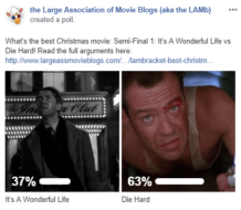 LAMBracket: Best Christmas Movie Semi-Final 1 Results